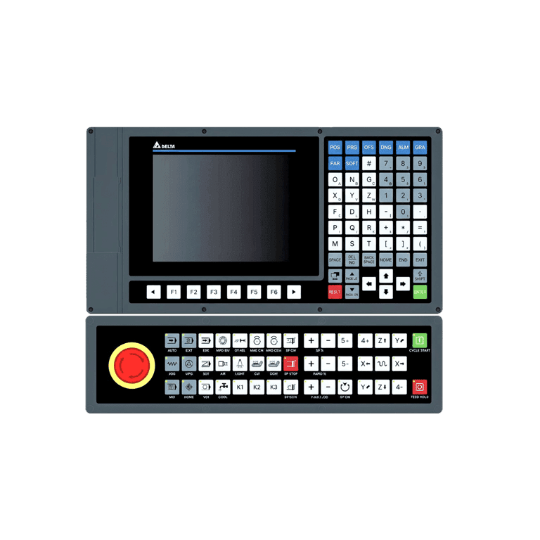 Controlador para CNC, 8 Entradas Digitales de Alta Velocidas, 4 Salidas de Alta velocidad, Comunicación CANopen, DVP- Delta NC500E-FIE-E