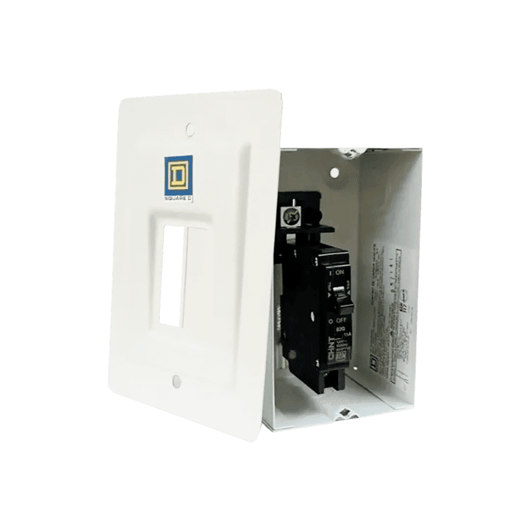 KIT Centro de Carga para Empotrar con Interruptor 20 Amperes, 1 Módulos, Enchufable, 190 x 130 x 80mm, NEMA 1 - Chint QOD1FB-B2QP120E