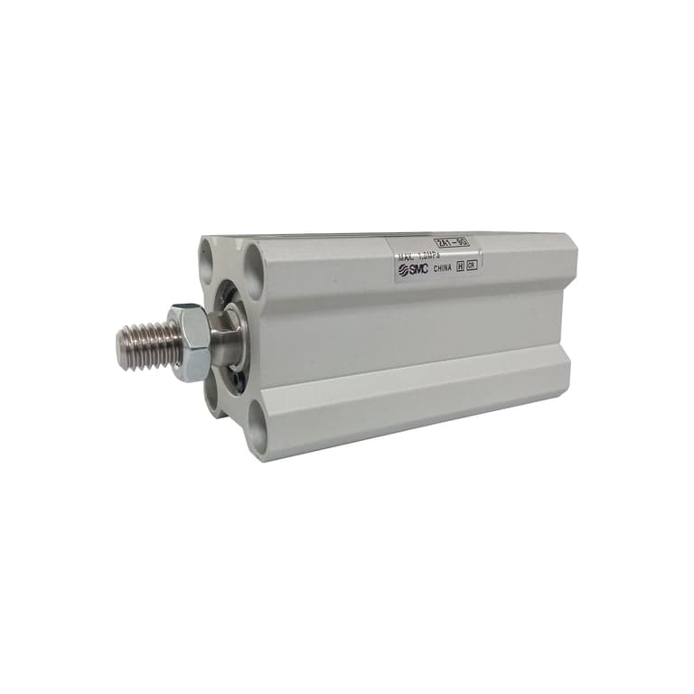 Cilindro Neumático Lineal ø 20 mm x 50 mm, M5, Doble Efecto, Sin lubricación vástago Macho - SMC - CQ2B20-50D - 035553