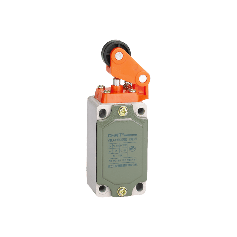 Interruptor de Posición Limit Switch Brazo con Rodillo Angulo 1 NO NC, IP52 - Chint YBLX-P1/120/1E - 437089