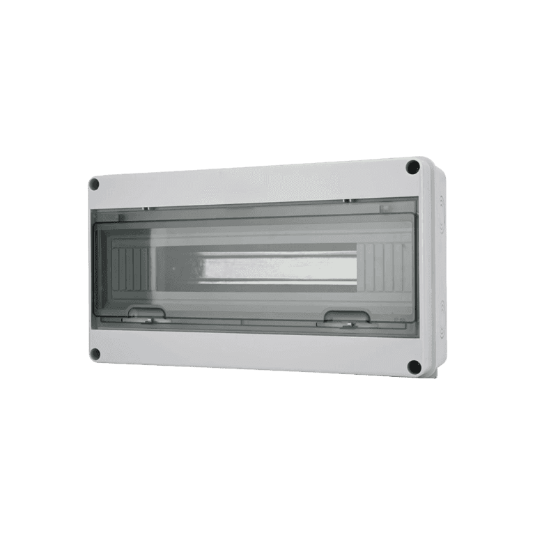 Caja de Distribución para Sobreponer, 18 Módulos, Riel Din, 259 x 428 x 144mm, IP65 - Chint CD65S18 - 8101061 
