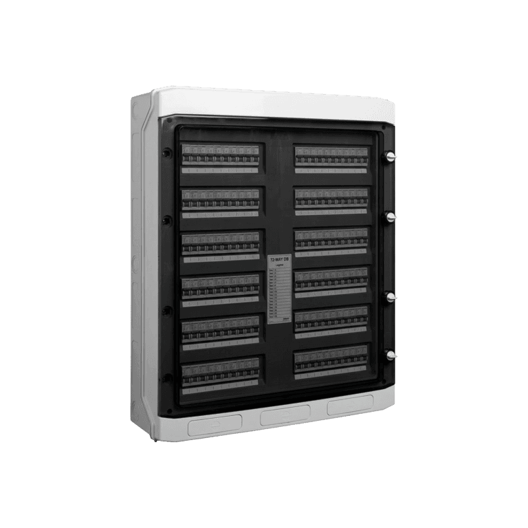 Caja de Distribución para Sobreponer, 72 Módulos, Riel Din, 1008 x 319 x 144mm, IP65 - Chint CD65S72 - 8101065 