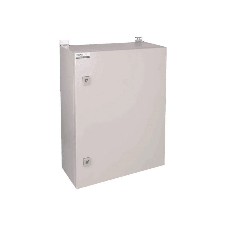 Gabinete metálico 1200 x 1000 x 300mm, Acero Gris RAL 7032, IP54 con Llave, Placa de Montaje - Chint - NXW5-120100/30 - 640011 