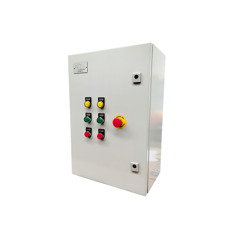 Tablero de automatización industrial para integración y puesta en marcha.